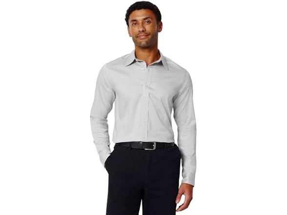 Amazon Essentials Men's Slim-Fit Dress Shirt