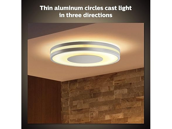 Philips Hue Being Ceiling Light, Black - White Ambiance