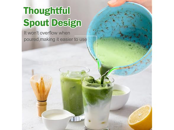 MONOJOY Matcha Bowl and Whisk Set