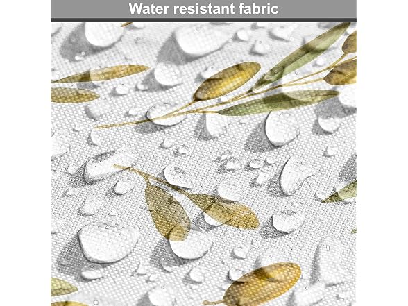 Ambesonne Leaf Fabric by The Yard