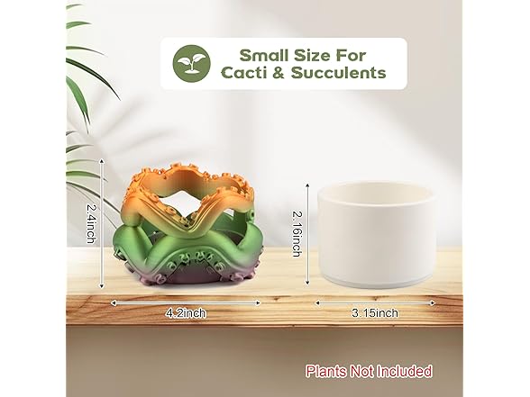 Tentacle Flower Pot Drainage Hole