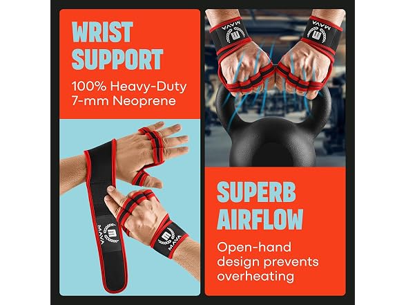 Mava Sports Open Gym Gloves