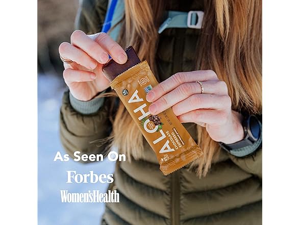 12CT ALOHA Organic Plant Based Protein Bars Chocolate