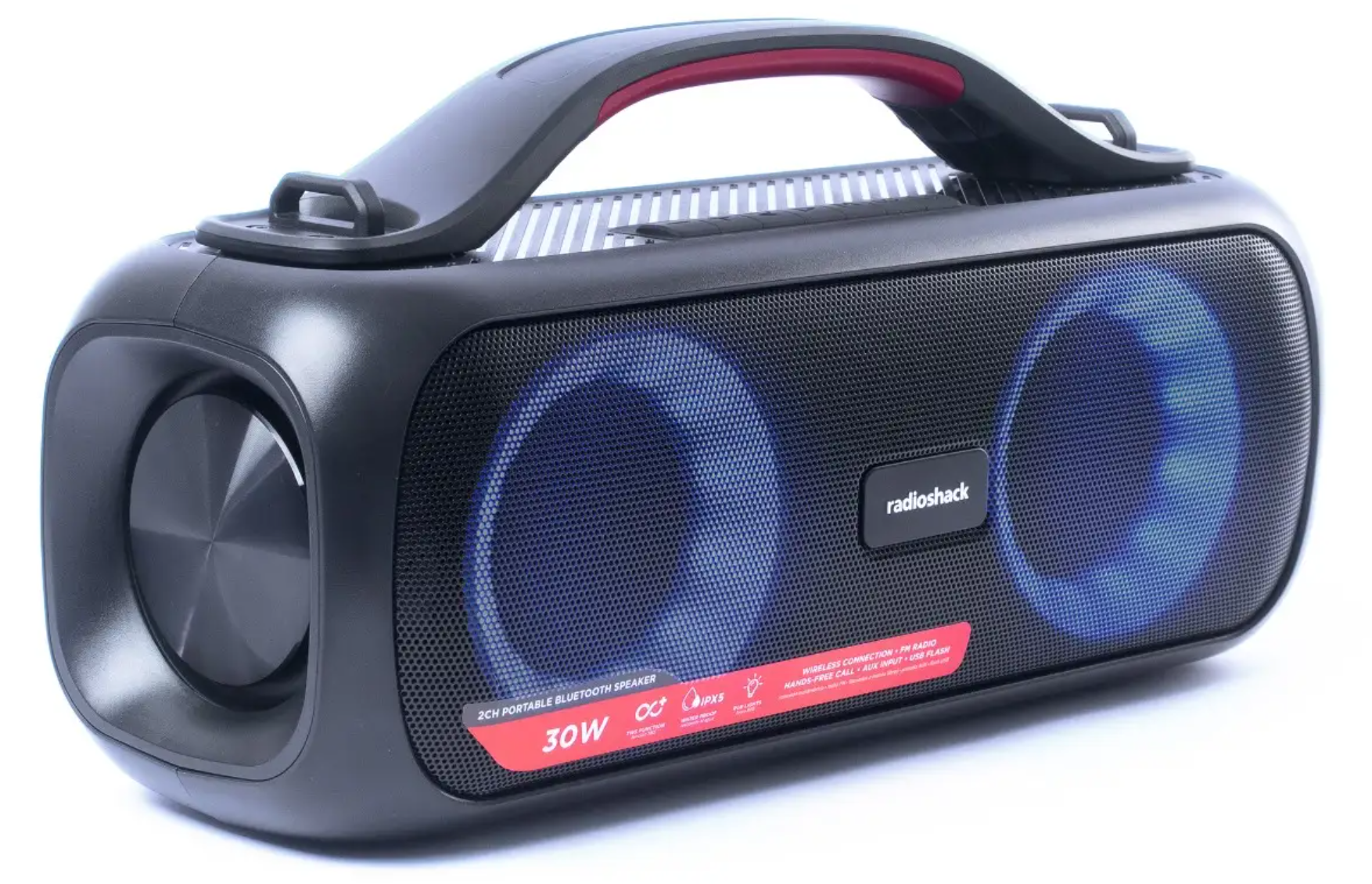 RadioShack 2 Channel Portable Bluetooth Speaker with FM - Gallery 8