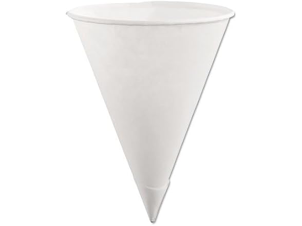 Rubbermaid Paper Cone Cups 6 Oz 200 Cups