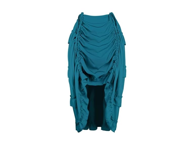 Zhitunemi Women's (M-L) Pirate Skirt Blue