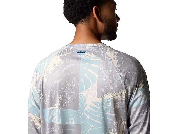 Columbia Mens PFG Terminal Tackle Triangle LS Fishing Shirt (XS)