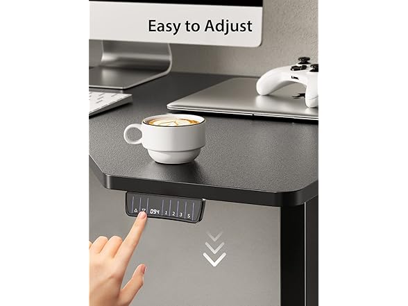 Totnz Electric Standing Desk, Height Adjustable