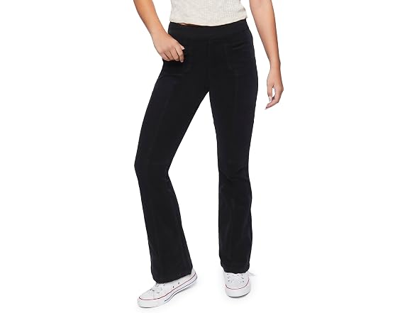 Forever 21 (S) Corduroy Mid-Rise Flare Pants