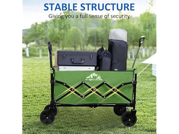 VOYSIGN Collapsible Folding Utility Cart
