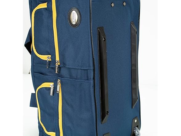 Rockland Rockland Rolling Duffel Bag, Navy, 40-Inch