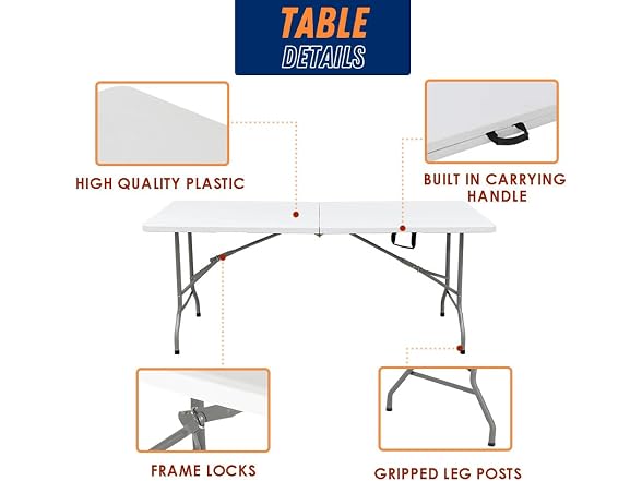 CozyBox CozyBox Folding Table Indoor Outdoor