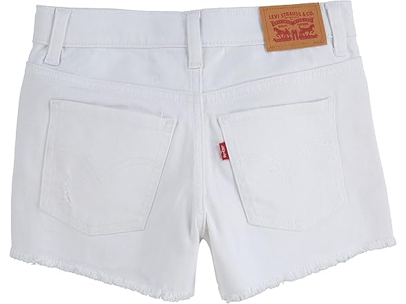 Levi's Girl's Girlfriend Fit Denim Shorty Shorts, 16
