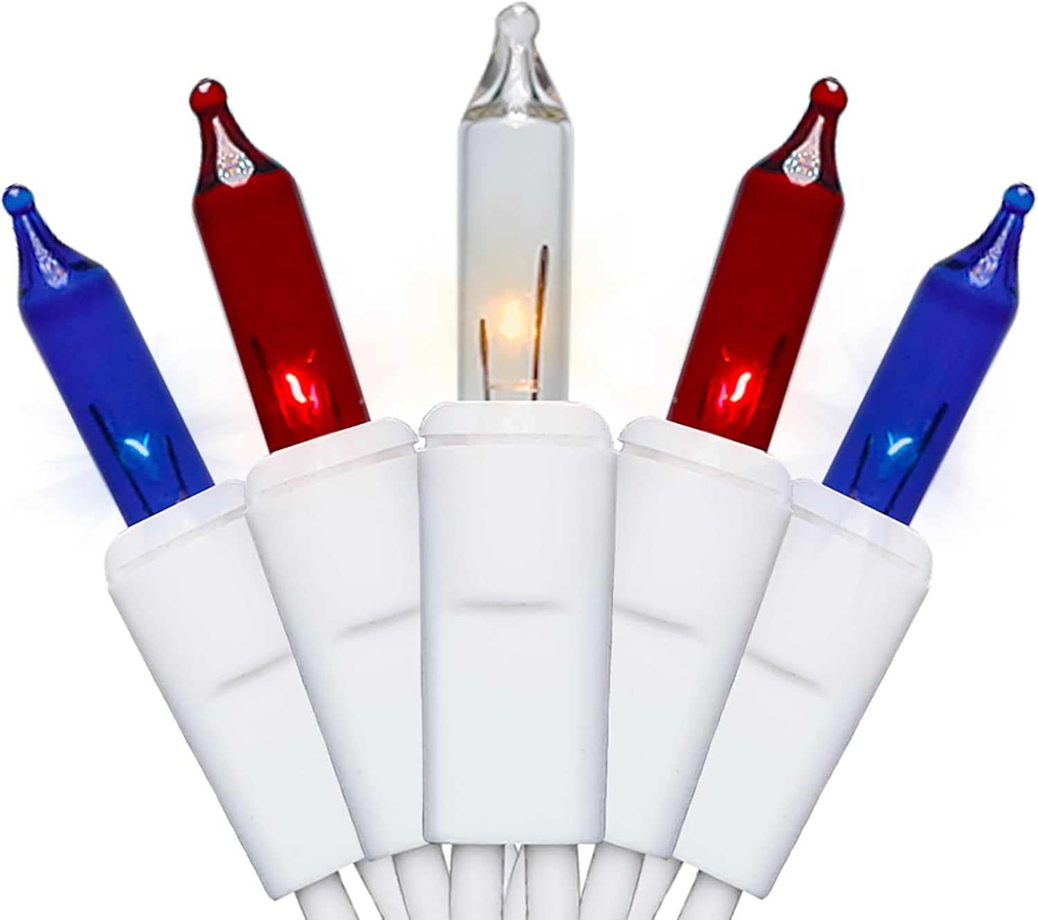 2 Pack Red White Blue LED Lights - Gallery 8
