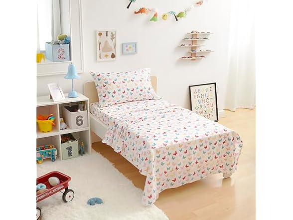 Amazon Basics Kid's Microfiber 3Pc Sheet Set