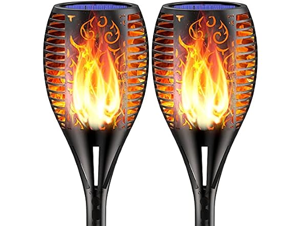 Martiount Balight Solar Torch Lights, 43in 96 LED 2Pk