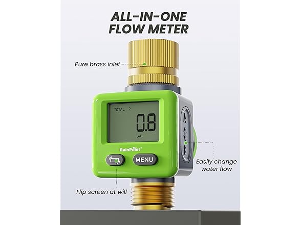 RAINPOINT water flow meter
