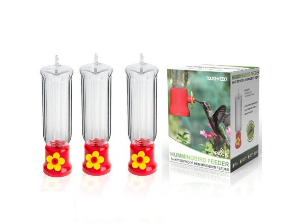 Touch Of ECO Hummingbird Feeder - 3 Pack