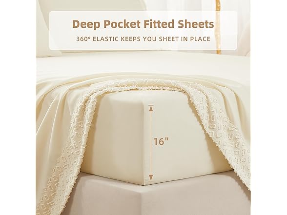 KKN 6 Piece Bedding Queen Sheets