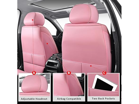 MIROZO Car Seat Covers Full Set,Universa