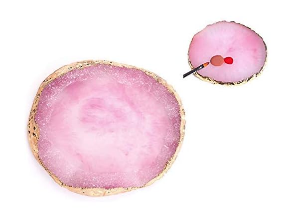 LASSUM Resin Nail Art Palette, Acrylic 