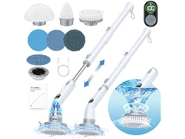 $19.99, Was $49.99, 60% Off! Electric Dual-Speed Spin Scrubber dealfomo