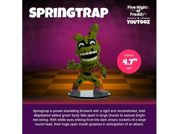 You Tooz Five Night's at Freddy - Springtrap Figure