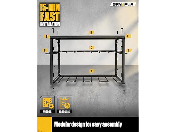 3 Layer Heavy Duty Power Tool Organizer