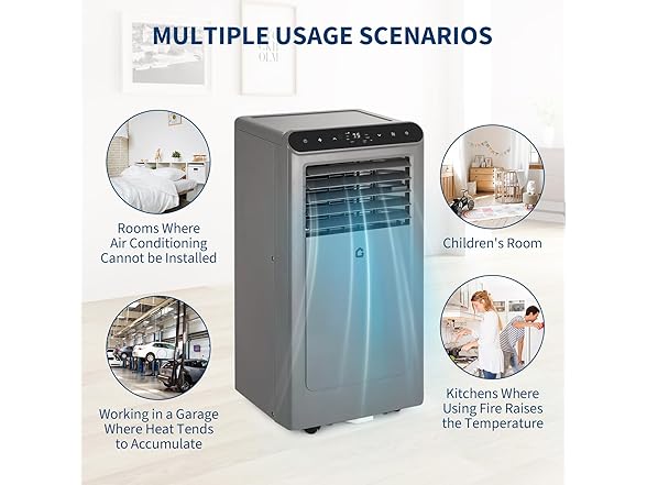 GarveeLife 8000 BTU Portable Air Conditioner