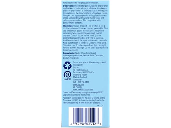 K-Y K-Y Jelly Personal Lube, 4oz