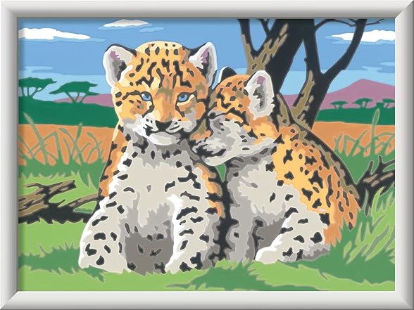 Ravensburger Safari Friends Paint by Numbers Kit