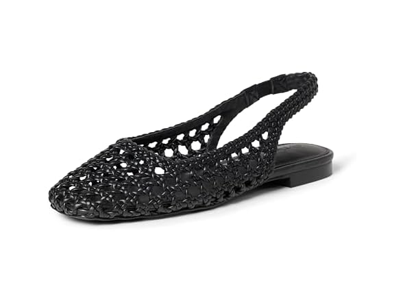 The Drop Women's Palma Woven Slingback Flat (5.5)