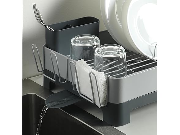 Gibson Home Nestcraft Full Size Rust Resistant Dish Rack