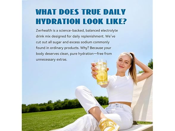Zwrhealth Electrolyte Powder Packets