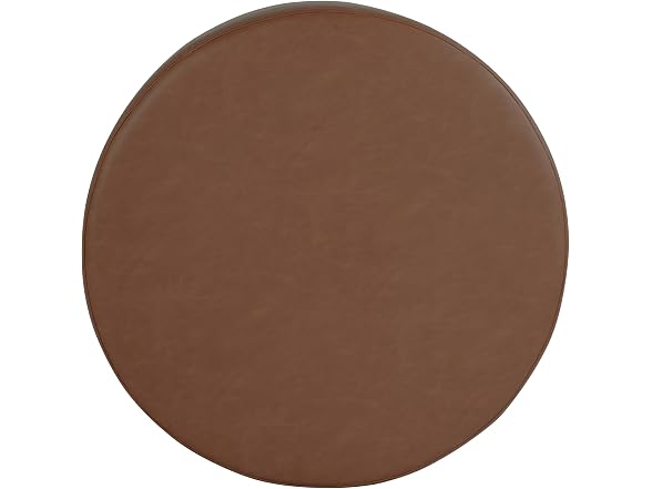 HomePop 32in Haven Ottoman Chestnut