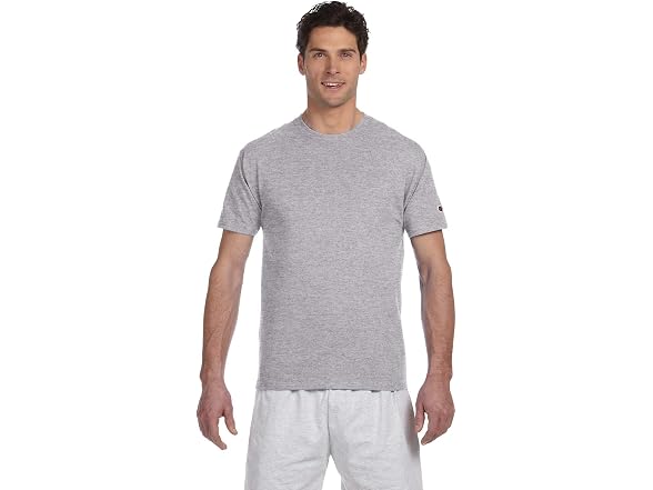 Champion (L) Adult Oz. Short-Sleeve Steel T-Shirt