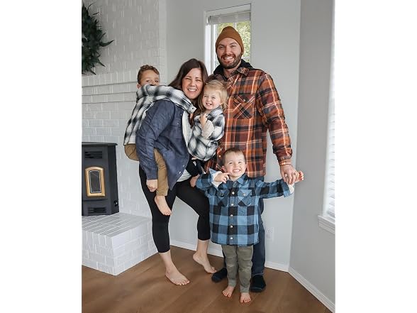 Zenthace Boys (L) Flannel Shirt Jacket
