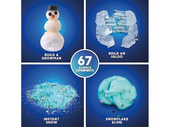 Discovery Frozen Earth Science Kit – 67 Experiments