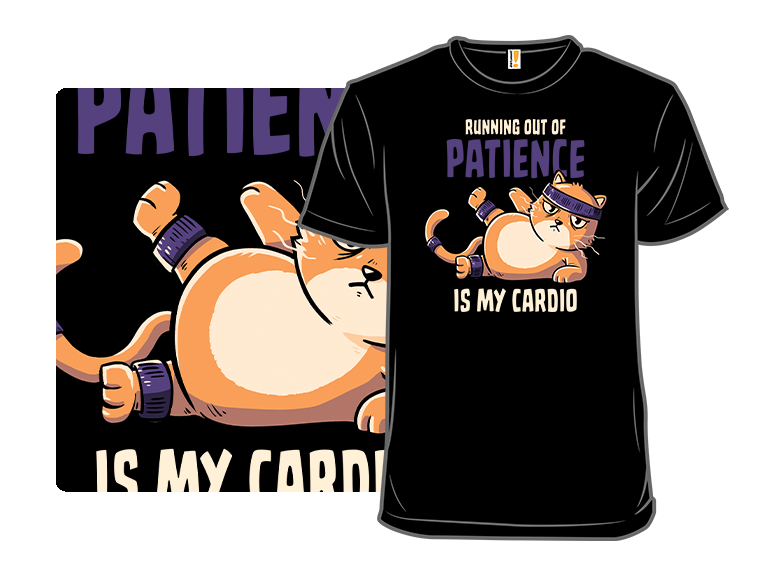 Running Out Of Patience Is My Cardio Cat Remix - Gallery 8