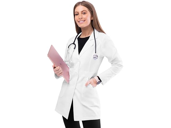 Adar Medical Uniforms Women (XXS) Lab Coat