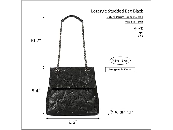 KWANI Lozenge Black