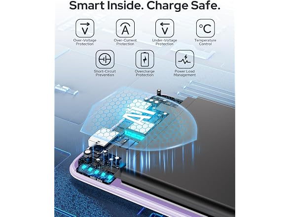 TRKOY Magsafe Portable Charger Lavender