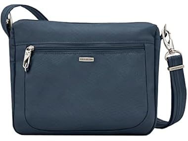 $23.99, Was $43, 44% Off! Travelon Anti-Theft Classic Small East/West Crossbody dealfomo