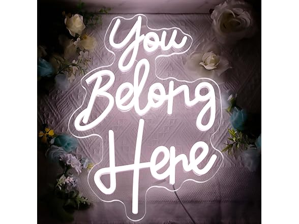 Allball You Belong Here Neon Signs