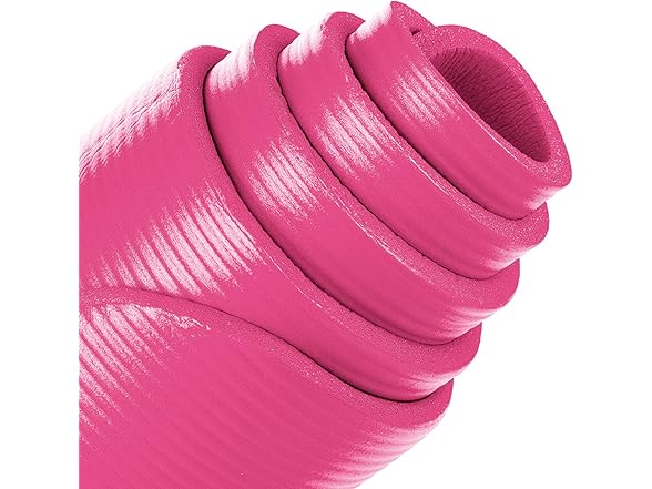 Thick Non-Slip Yoga Mat w/ Carry Strap