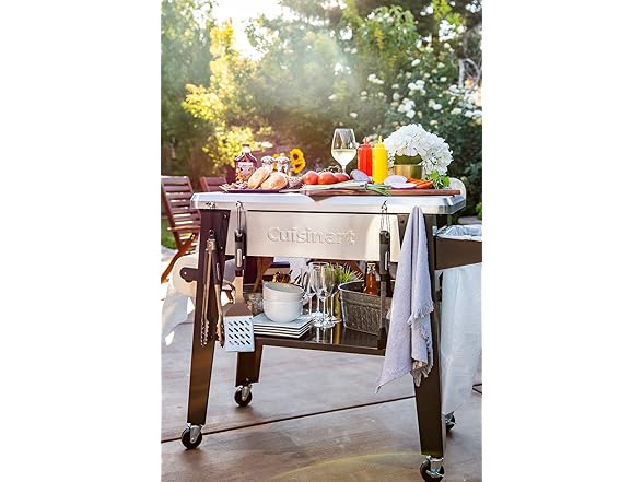 Cuisinart Outdoor Stainless Steel Grill Prep Table