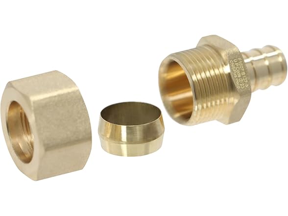 XFITTING OD compression Straight Adapter