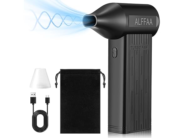ALFFAA Electric Air Duster 3 Gear 