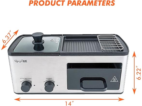 wOod-it 4-in-1 Hot Pot w/Grill (Open Box)