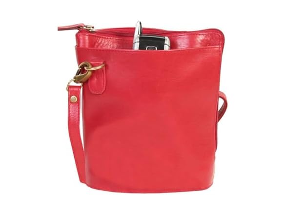 Scully Top Zip Versatile Leather Handbag with Shoulder Strap 521-20 ** 00